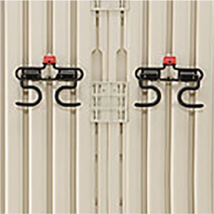 Rubbermaid Rack & Hook set of 3