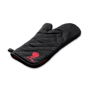 Weber Barbecue Mitt - Black W/ red Kettle
